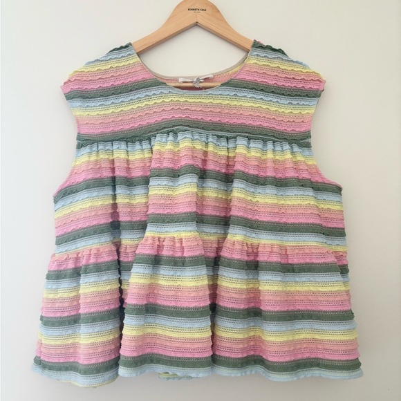 CLC COREY LYNN CALTER | Alina top- striped | M - Picture 10 of 11